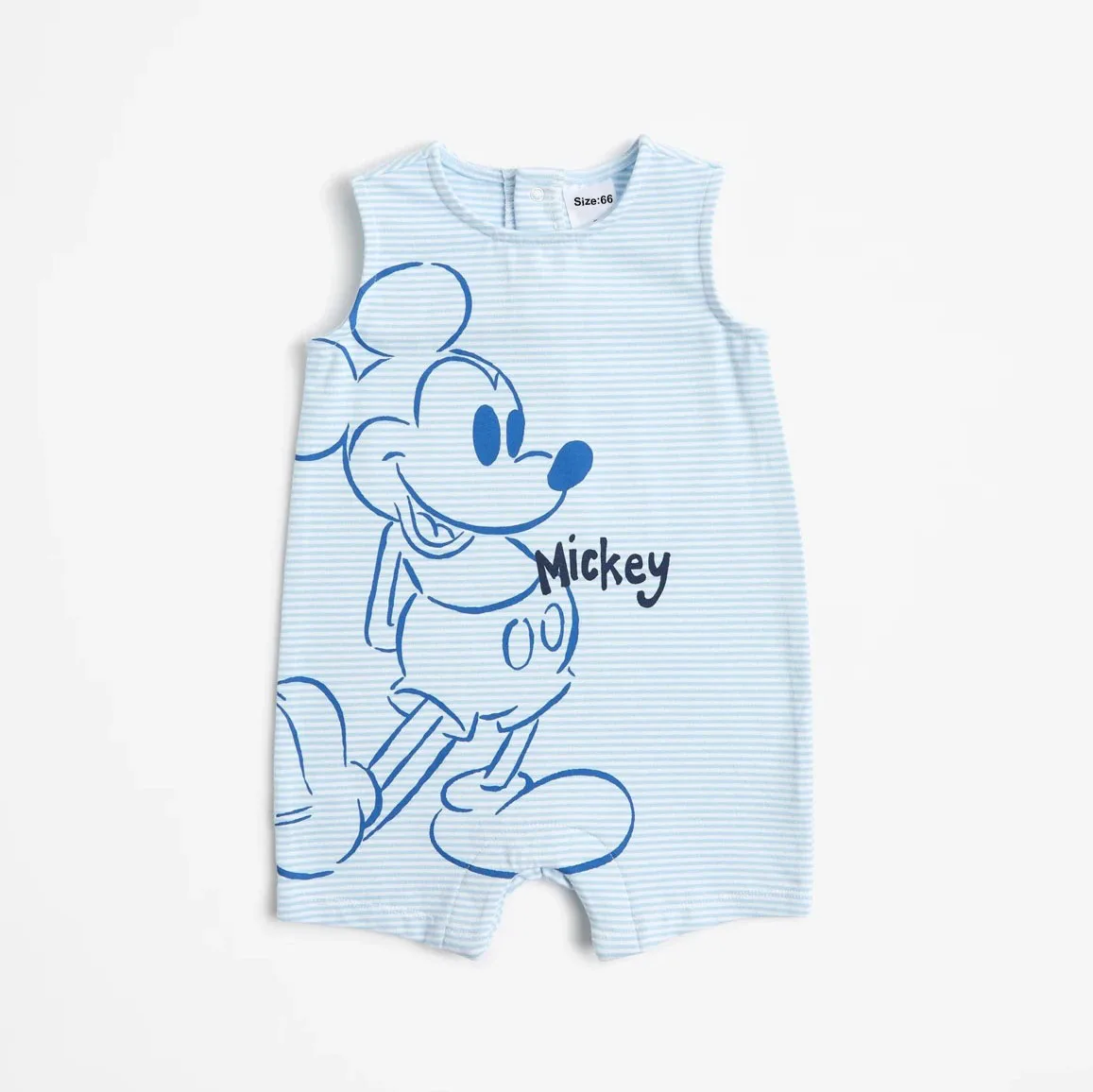 2025 Summer Cartoon Baby Rompers Cute Mickey Minnie Mouse KT cat