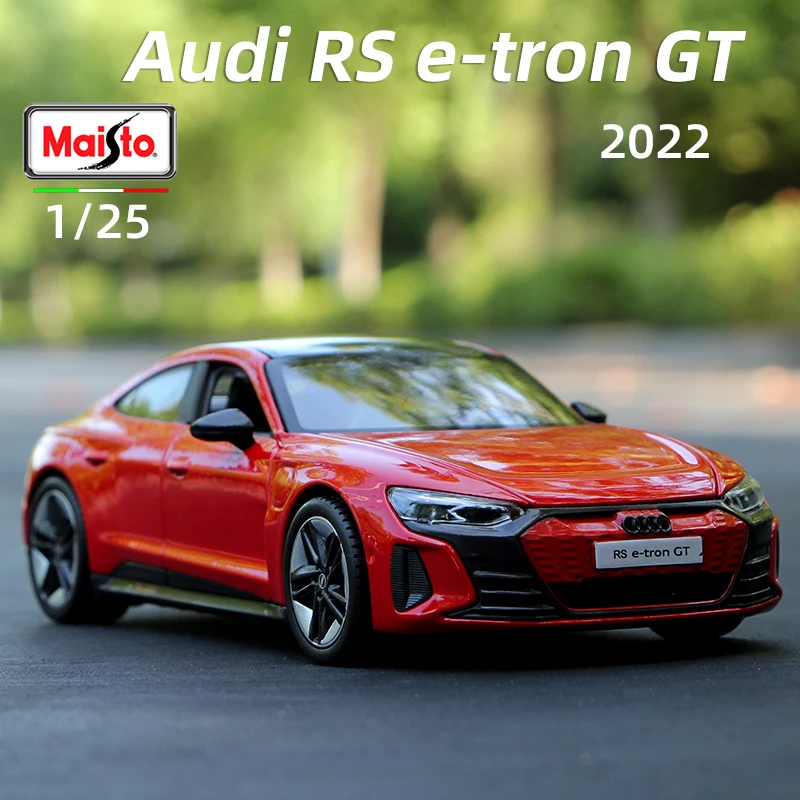 Maisto 1:25 Audi RS e-tron GT 2022 Electric Vehicle Model Alloy Sports Car  Die Cast Toys Diecast Voiture Gift Collection - AliExpress