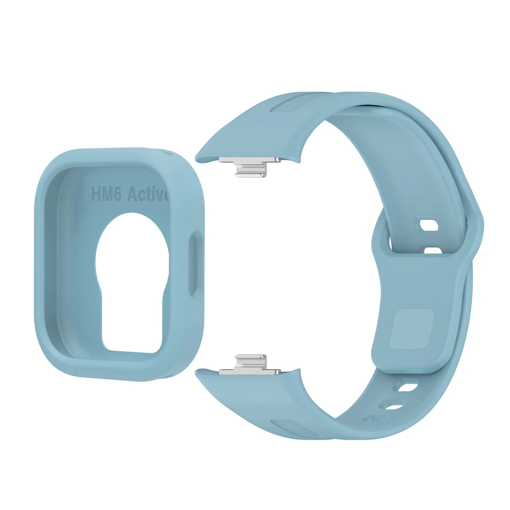 Smartwatch Silicone Case and Band Set - Protective Cover and Replacement Strap