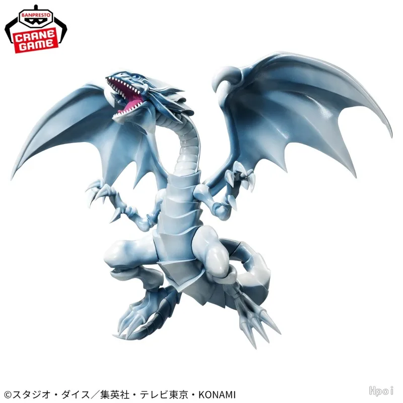 Original BANPRESTO Yu-Gi-Oh! Duel Monsters Black Dragon with Crisis Eyes Anime Figure