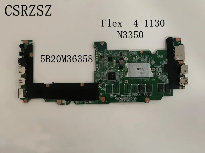 

For Lenovo Ideapad Flex 4-1130 Laptop motherboard 5B20M36358 with N3350 CPU Tested