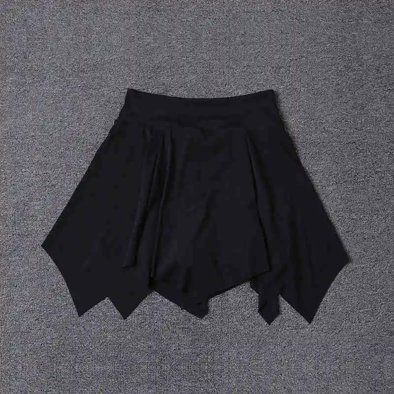 Women Hip Covering Tennis Skirt One Piece Ballet Skirt Pleated Workout Yoga