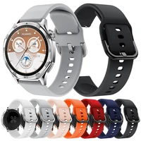 Silicone 22mm 20mm Strap For HUAWEI WATCH GT 5 Pro 46mm Band GT5 GT 4 3 SE 2 42mm Replacement Bracelet Soft Watchband Accessorie