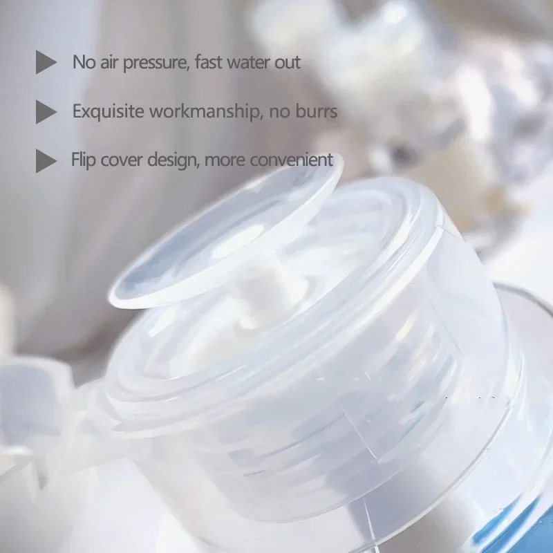 3 Sizes (120/200/300ML) Refillable Portable Press Dispenser Bottle | Leak-Proof Plastic Container for Nail Polish Remover