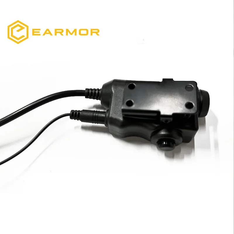 PTT Adapter EARMOR M52 Military Push To Talk Tactical Communications Headset PTT