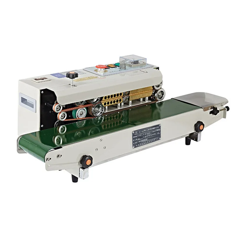 

FR-1500 Sealing Machine Automatic Continuous Sealing Machine Aluminum Foil Bag Film Bags Sealer Aluminous Foils Band Sealer