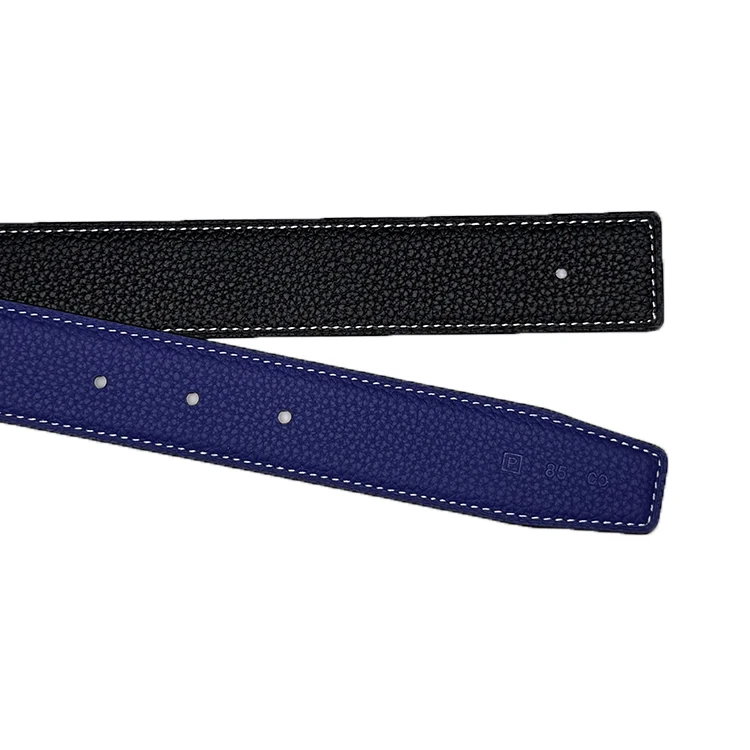 2026 WITHOUT BUCKLE Ciartuar 3.8cm strap new design for men women belt high quality cowskin genuine leather two sides