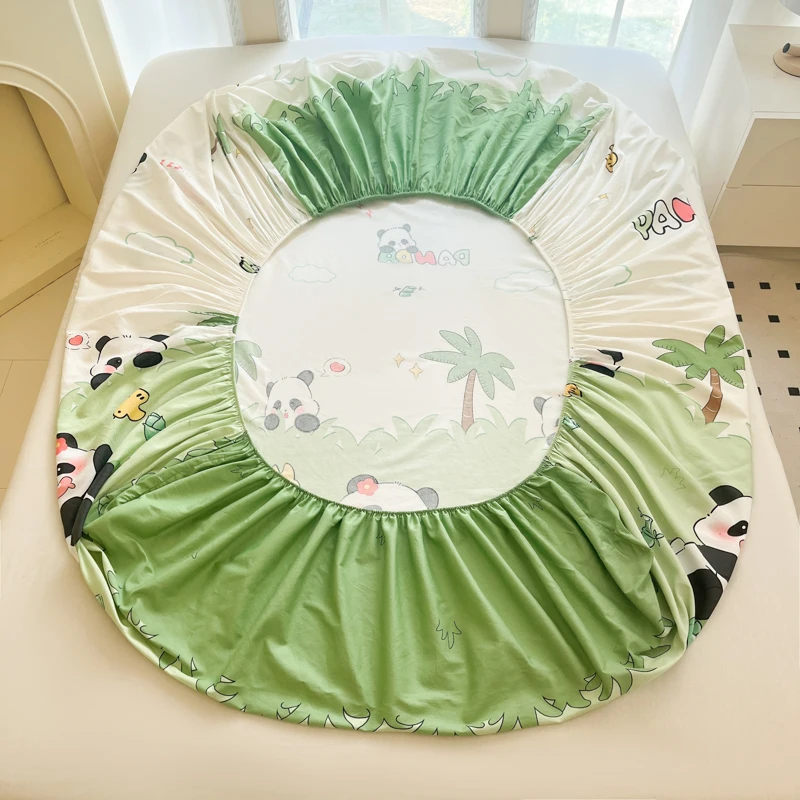 Kawaii الكرتون الباندا المجهزة ورقة مع 2 المخدة شج...