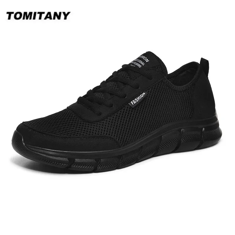 New Mesh Men Shoes Lac-up Casual Shoes Men Sneakers Breathable
