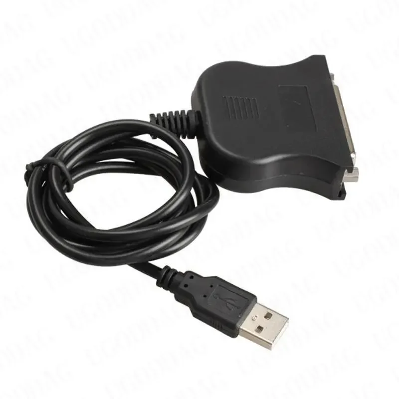 USB Male to DB25 Female Printer Cable 80cm 25 Pin