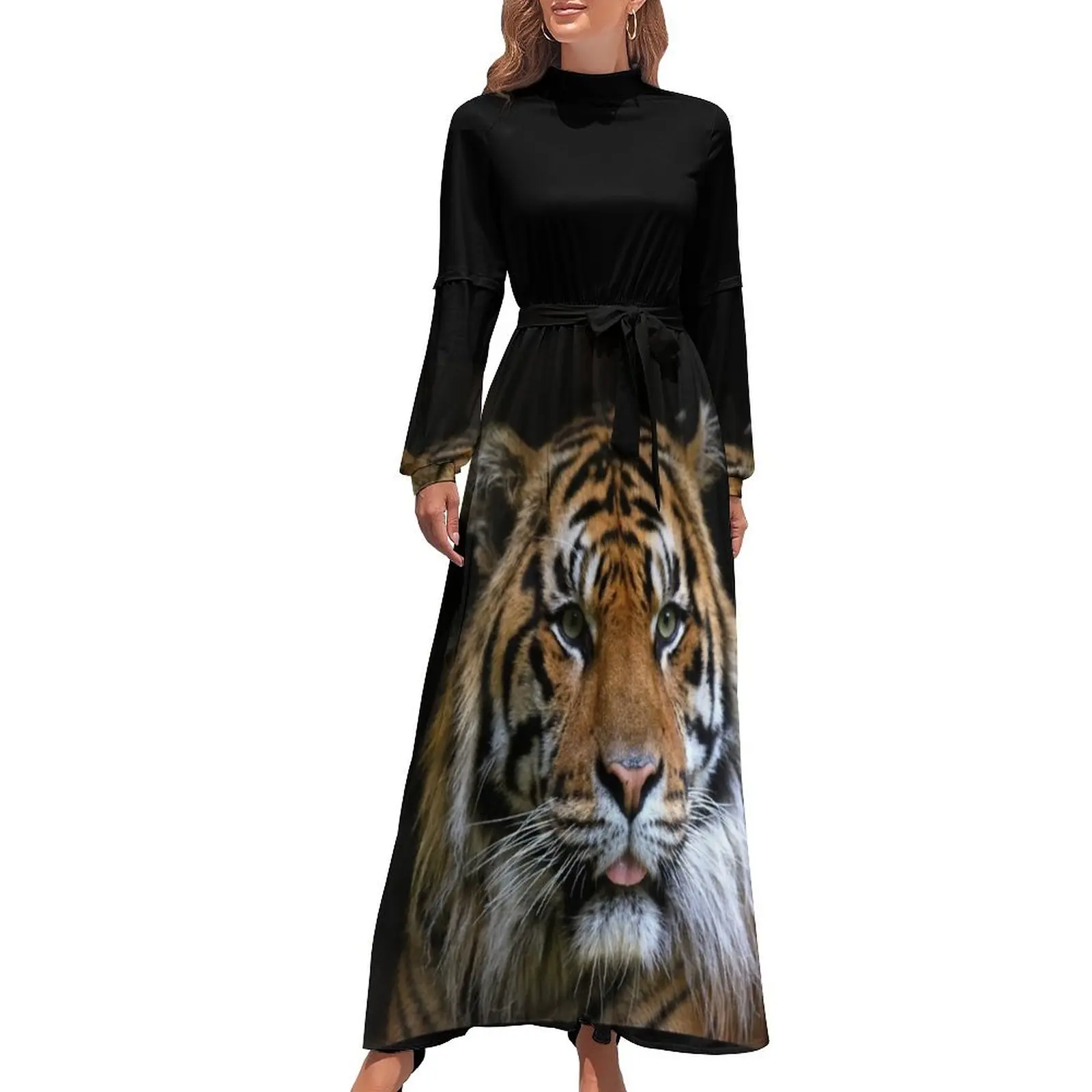 

Sumatran Tiger 2 Long Dress women's fashion dresses women's evening dresses dresses with long sleeves
