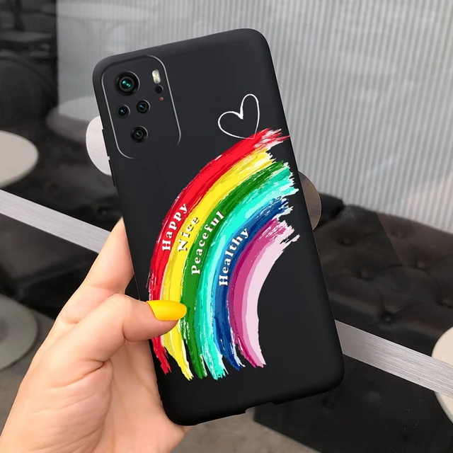 Oppo Reno Zapvi Rainbow Cover Silicone Case Mi Note 10 Rainbow