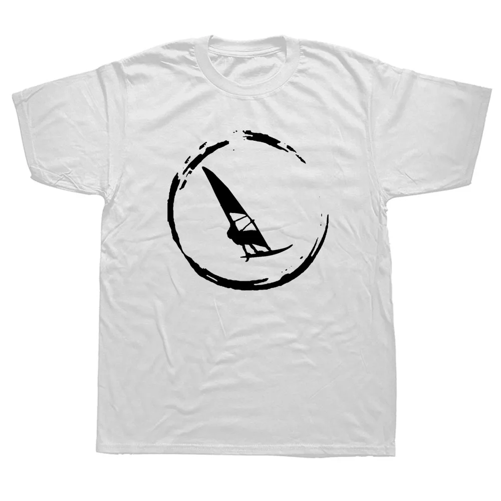 Windsurf Windsurfen Surfen Surf Baumwolle Kurzarm Lustige T Hemd Grafik Harajuku Hip Hop T-shirt Streetwear – Detail 3