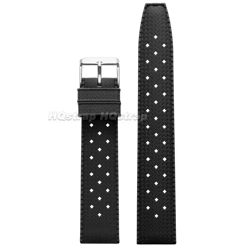 Breathable Waterproof Sport Silicone Watch Strap with Quick Release