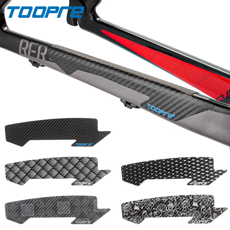 

7Pcs MTB Bicycle Frame Protector Black PU Cycling Frame Chain Stay Posted Protector MTB Chain Care Guard Cover Bike Accessories