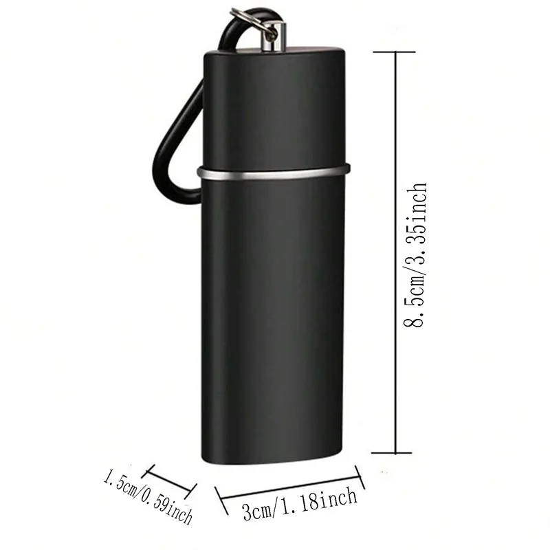 Portable ashtray With lid Outdoor Pocket ashtrays With keychain Travel ashtrays Mini keychain