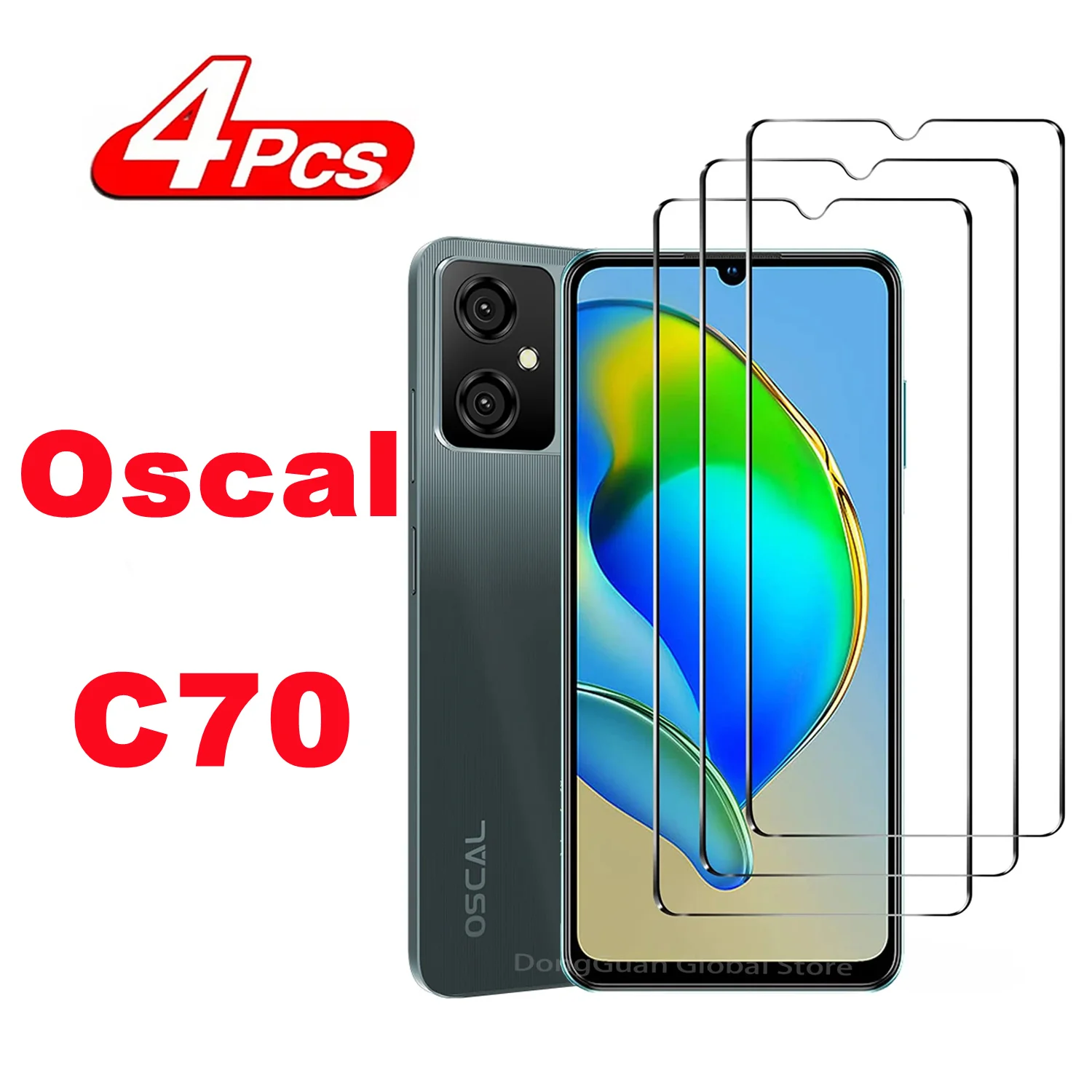 Premium Tempered Glass Screen Protector – 2/4 Pack