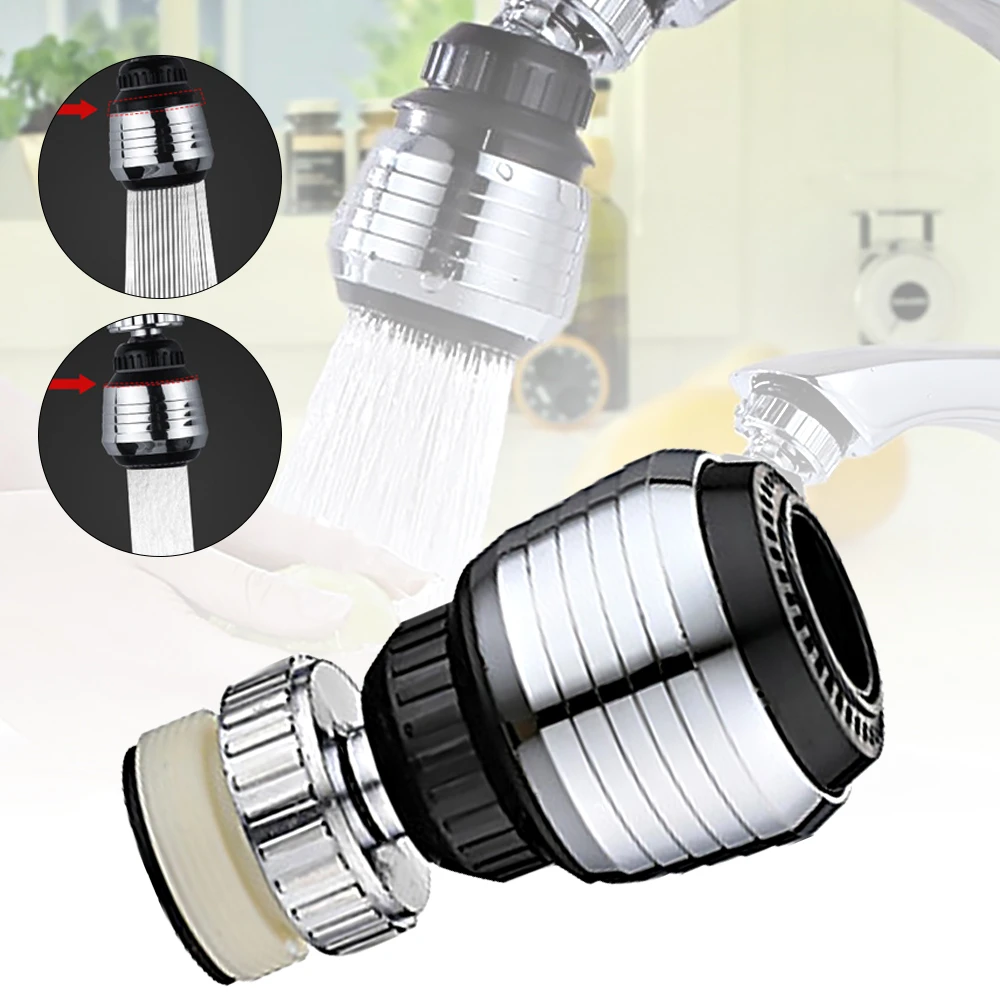 Description Picture 2 of itemSink Tap Rotatable Water Bubbler 360 Degree Rotating Water Swivel Faucet Head Aerator for Kitchen