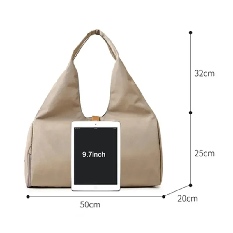Female Bags Yoga Sports Women's Swimming Accessories Fitness Training Weekend Shoe Pocket Ladies' Luggage Bolsas Travel Handbags 5