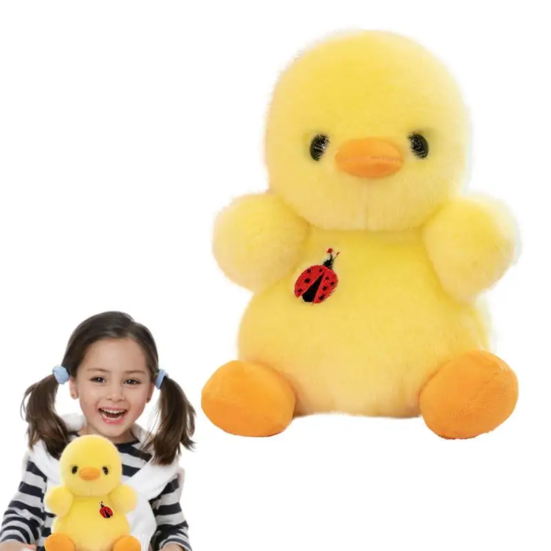 

Chick Cartoon Plush Dolls Animal Kids Soft Chicken Plush Toy Party Favors Home Decoration Cute Birthday Gifts For Girls And Boys