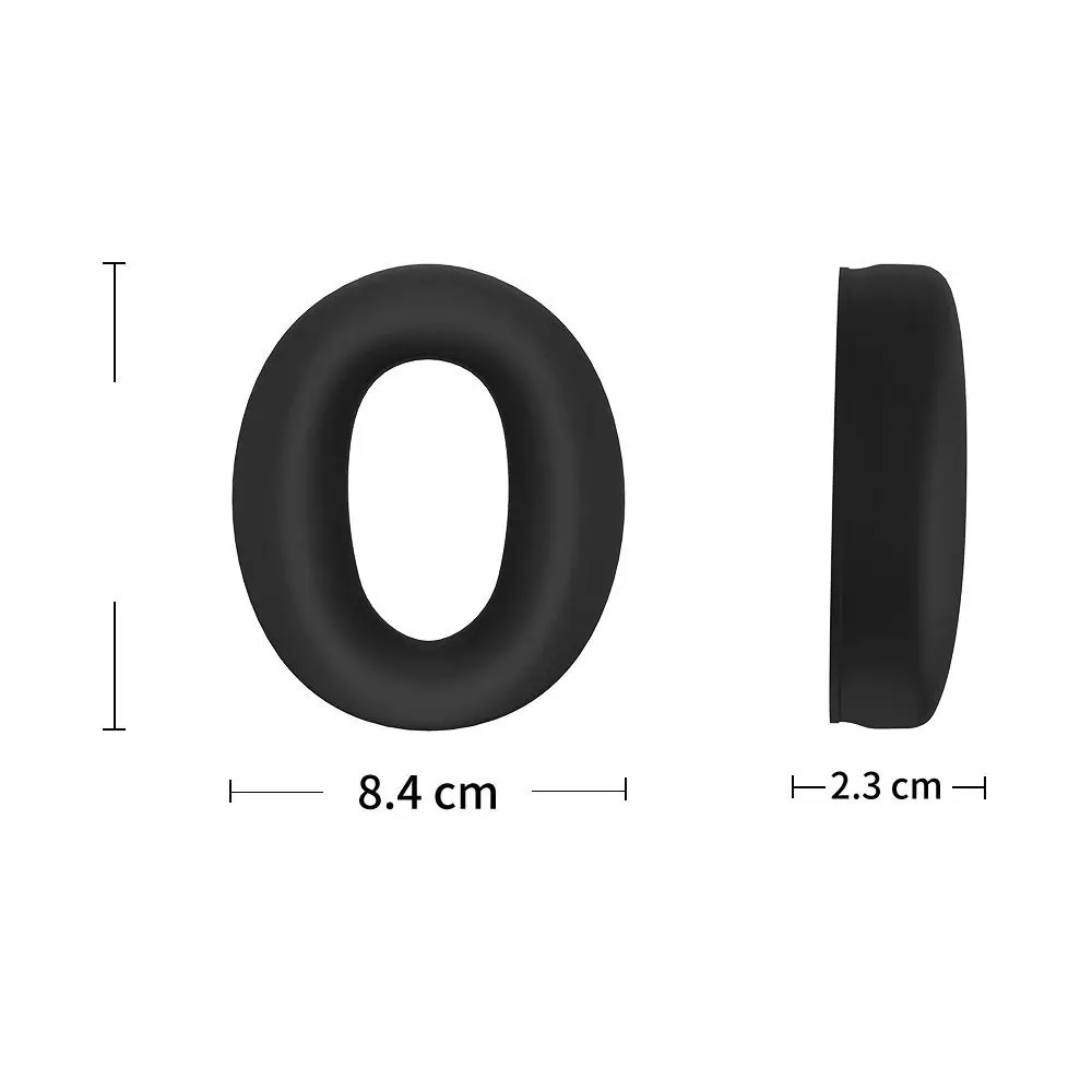 Durable Silicone Ear Pad Cover for Wireless Bluetooth On-Ear Headphones