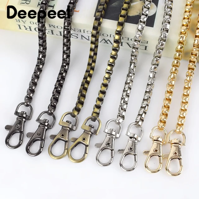  Jewelry Making Chain, Aluminum Metal Craft Chain Comfortable  Wear Delicate Luster Easy DIY for Wallet(Gold Color) : Arts, Crafts & Sewing