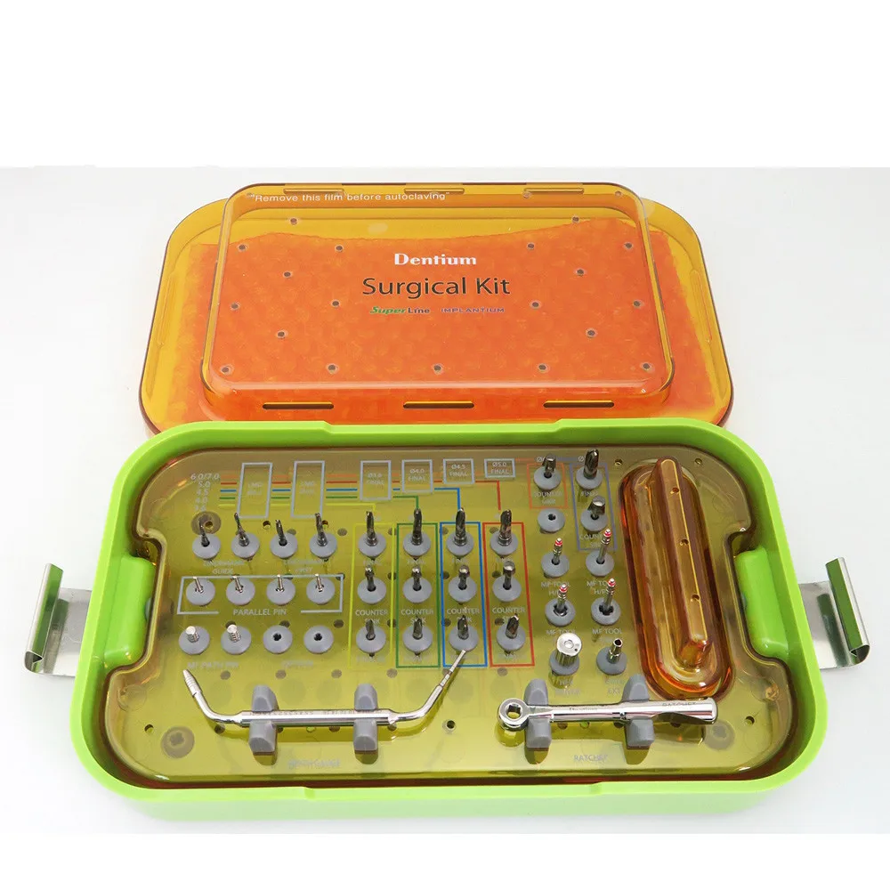 

Implant Surgery Instrument Kit Implantium Tool Dental Uxif Dentium Surgical Drill Dentium Dental Oral Surgery Kit