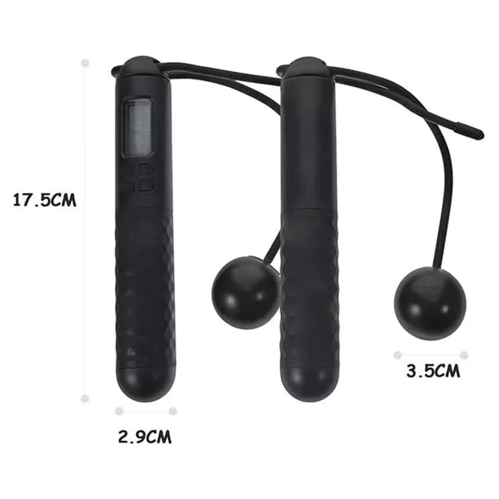 Professional Women's Fitness Jump Ropes Soft Handle No Weight Bearing Indoor Gym Workout Tool Fat Loss Exercise Equipments jump rope