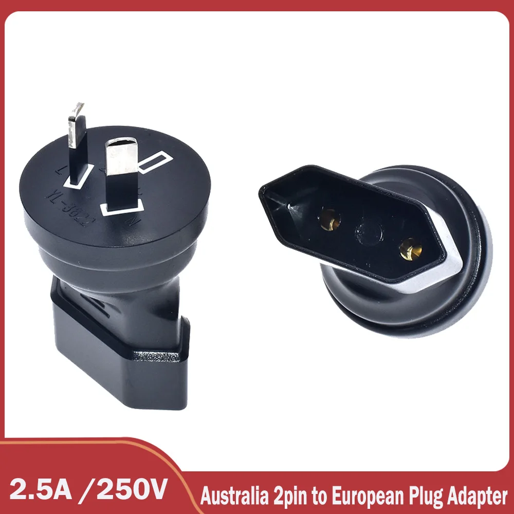 Adattatore Spina Europea, Presa Da Australia A Europea, Adattatore Iec Tipo I Per Ups/Pdu/Apc, Presa Au Da 2Pin A Presa Europea