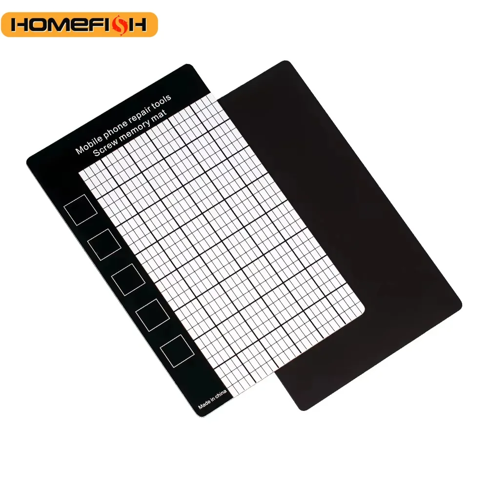 Magnetic Screw Mat Memory Chart Work Pad 145&times;90mm For Little Small Screws Holds Mobile Phone Repair Tool