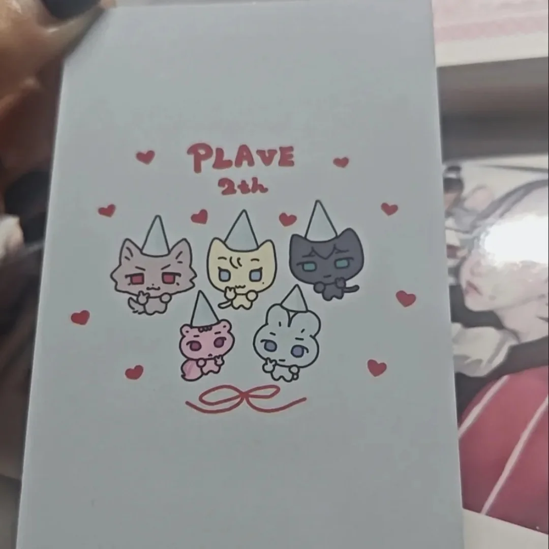 PLAVE Eat 시리즈 카드 북마크 NOAH YEJUN BAMBY EUNHO HAMIN 북클립 페이지 마크 카드 학용품 학생 문구