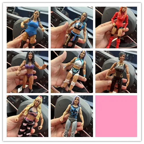 RC TOYs Figures and Dolls Series Figures 6-7inch wrestler mattle BROCK LESNAR Limited Edition Girls Laddy 1/10 1/8 model driver