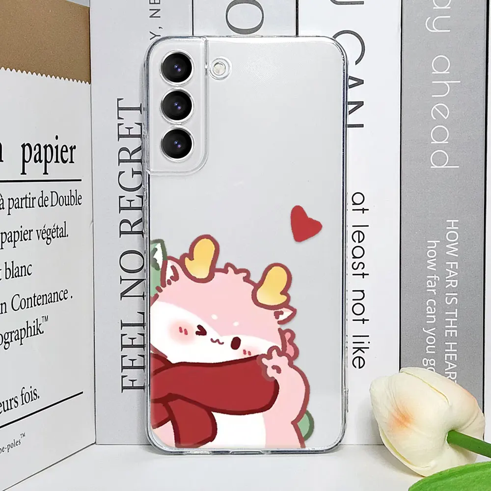 Cute Dinosaur Couple Paired Phone Case for Samsung Galaxy S25 S24 S23 FE S22 Plus S21 Ultra Transparent Lovers Cover Fundas Capa 3 Cute Dinosaur Couple Paired Phone Case for Samsung Galaxy S25 S24 S23 FE S22 Plus S21 Ultra Transparent Lovers Cover Fundas Capa – Bild 3