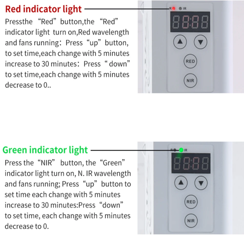 P900 Red Light Therapy Panels 630nm 660nm 810nm 830nm 850nm Infrared Therapy Lighting for full body