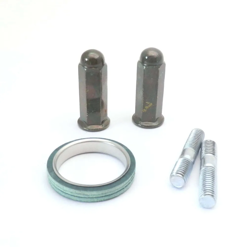 Scooter Muffler Exhaust Motorcycle Chinese Scooter Exhaust Studs Nuts Gasket Set Gy6 50cc 125cc 150cc Qmb139 Moto exhaust gasket