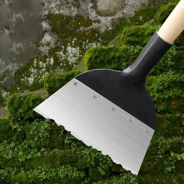 Minden Acél, Többfunkciós Kerti Tisztító Lapát Gyomnövény Gereblye Kapa Ültetési Mezőgazdasági Gyomnövényes Szerszám - Image 4