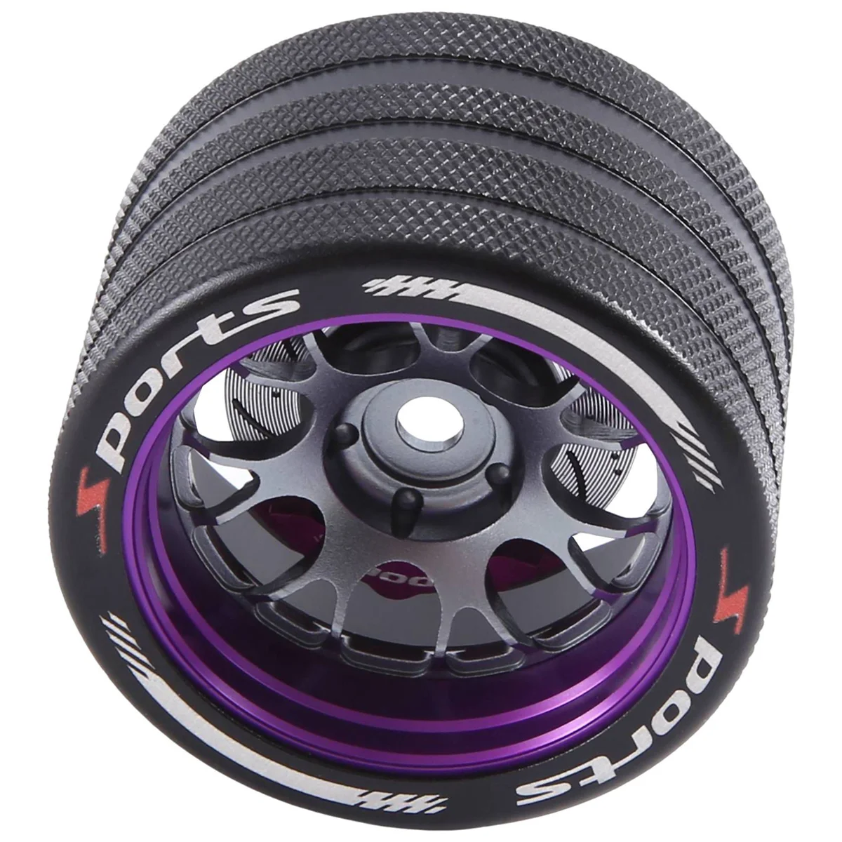 

RC Hand Wheel with Brake Disc Brake Caliper for MT4/FUTABA 4PX / NB4 /KO EX Next / X9 Transmitter Purple