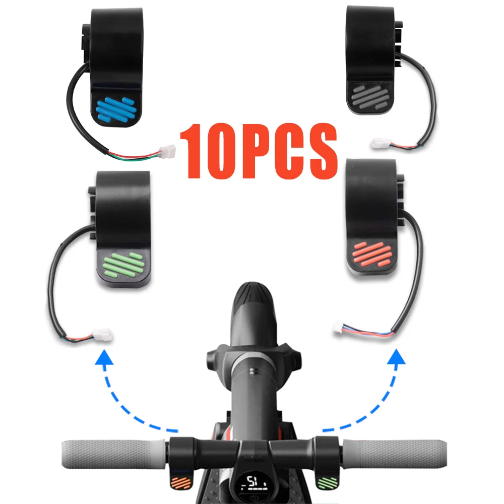 

Upgrade Colorful Finger Button Throttle Brake Accelerator For Ninebot ES1 ES2 ES3 ES4 Electric Smart Scooter Replacement Parts