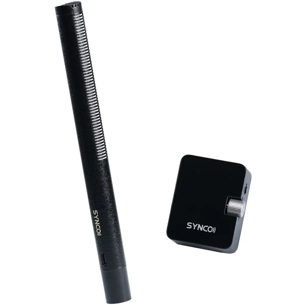 SYNCO D2 ワイヤレスショットガンマイク、ノイズキャンセリング機能