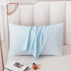 Pillow Case Pure Cotton Envelope Pillowcover High-Quality Solid Color Pillowcase Bedding Sleep Pillow Cover 4