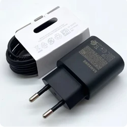 Super Fast 25W PD Charger with EU Adapter for Samsung Galaxy Devices