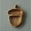 Snack Tray Wooden Craftwork Squirrel Snack Tray Household Supplies Snack Nut Tray 5