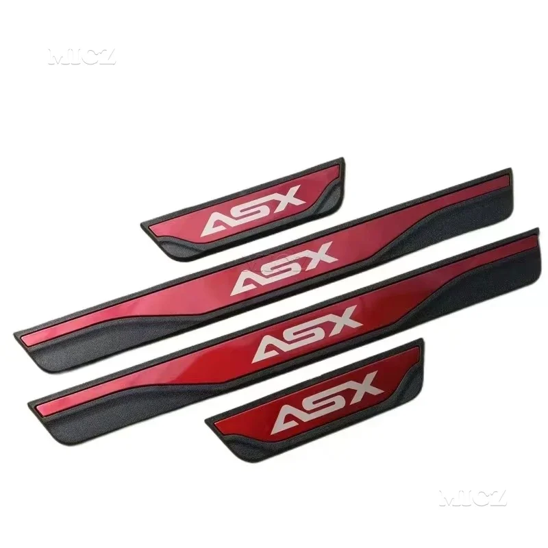 

Аксессуар для Mitsubishi ASX 2012-2022 2023 2024 накладка из нержавеющей стали на порог автомобиля защитная накладка на педаль