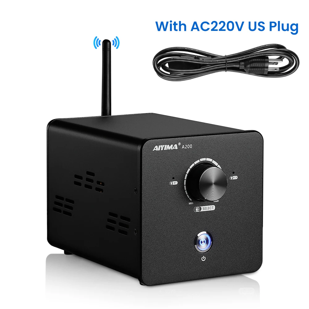 AIYIMA Audio A200 TPA3255 Power Amplifier 200W*2 Stereo
