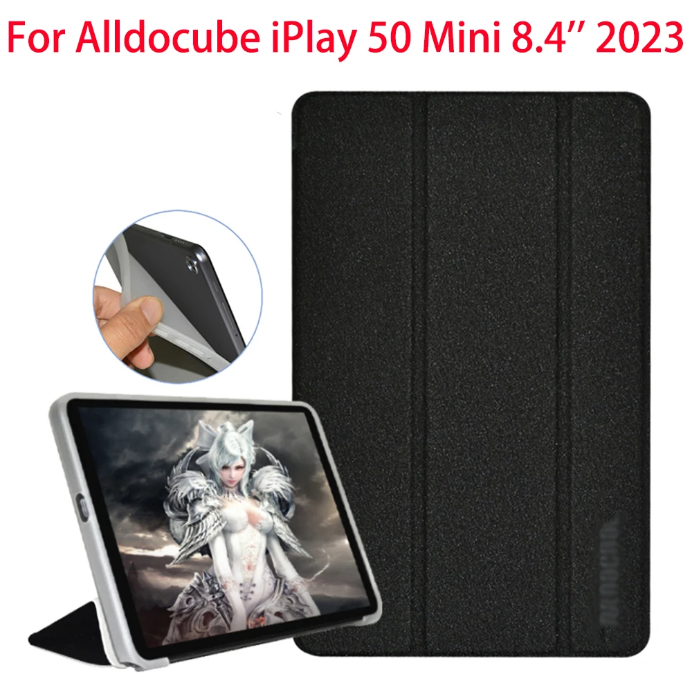 

Flip Case For Alldocube iPlay 50 mini 2023 8.4 inch Tablet Ultrathin PU Leather+TPU Stand For iPlay 50mini 8.4" Protect Shell