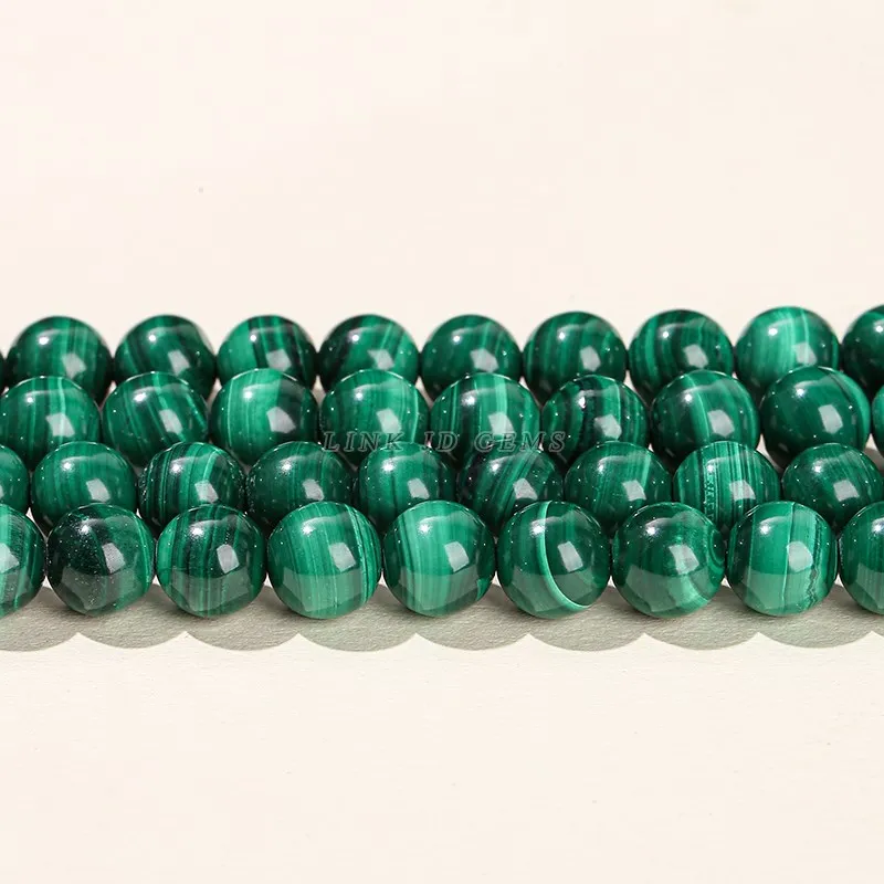 Beads Jewelry Making Natural Green Malachite Stone Beads