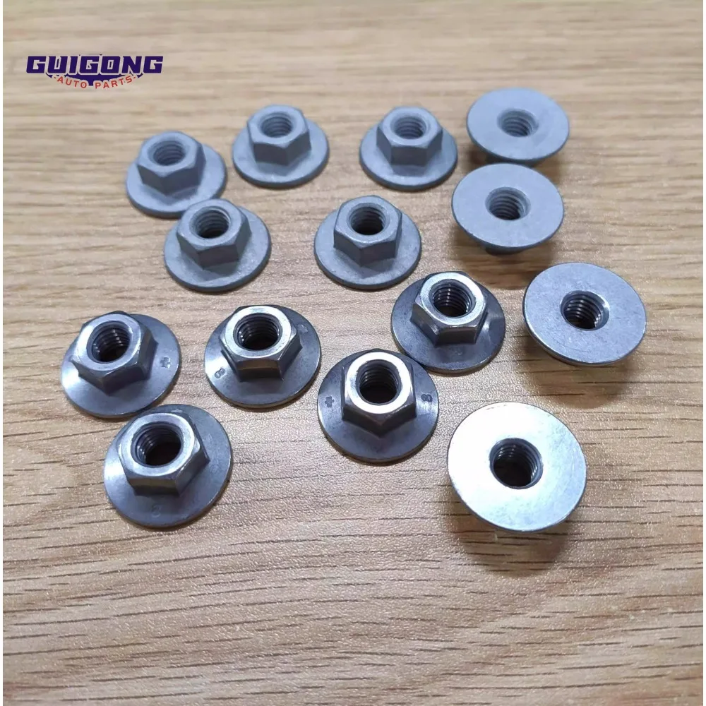 

Фиксирующая гайка GUIGONG M8, фиксирующая гайка, оригинальная для Volkswagen Audi Skoda, автомобильные аксессуары