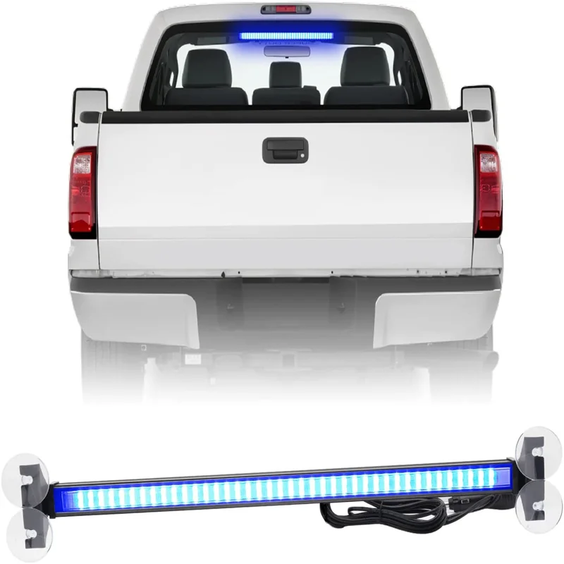 80 Led Strobe Police Lights for Car Windshield 80 Led Warning Light strobe Car Truck auto flasher Fireman Beacon Light