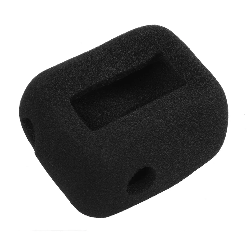 Wind Slayer Foam Parabrezza Custodia Per Parabrezza Per Gopro Hero 5 6 (2018) Fotocamera Nera, Spugna Antivento Cap Wind Noise Redu