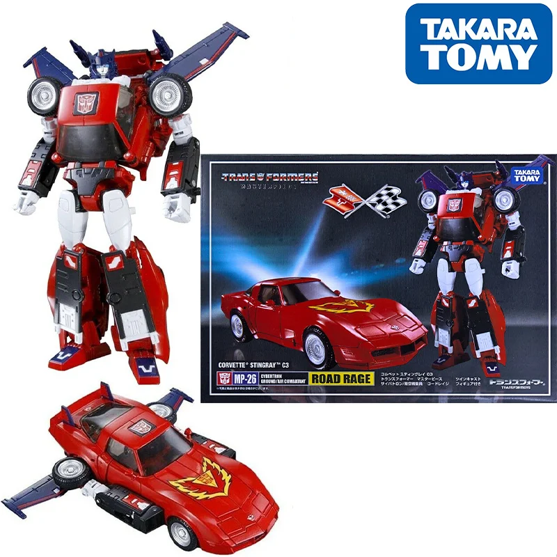 Originale In Magazzino Takara Tomy Transformers Takara Tomy Capolavoro Mp 26 Road Rage Robot Anime Figure Action Model Toys Gift